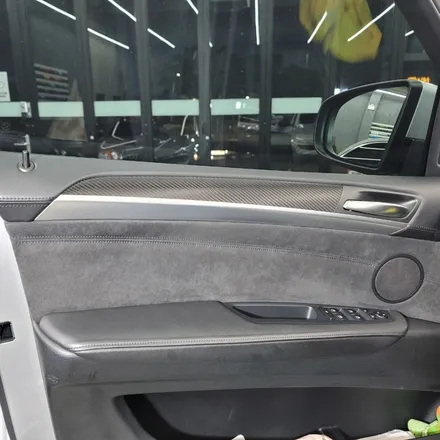 광주 랩핑 고랩 BMW X6 E71 실내 카본 랩핑 / 광주 서구 치평동