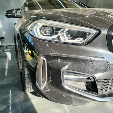 광주랩핑 BMW 1시리즈 에어덕트 부분 랩핑 / 광주 서구 치평동