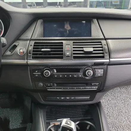 광주 랩핑 고랩 BMW X6 E71 실내 카본 랩핑 / 광주 서구 치평동