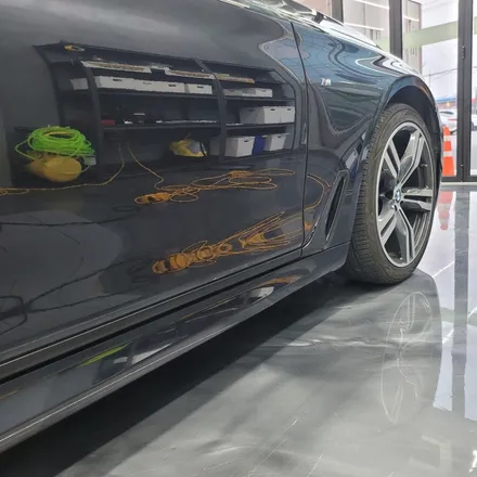 광주 랩핑 PPF 전문점 GOWRAP 고랩 BMW 7시리즈 사틴블랙 크롬 죽이기 / 광주 서구 치평동