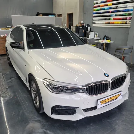 광주 랩핑 고랩 BMW 5시리즈 520d 전체 랩핑 제거 생활보호 PPF / 광주 서구 치평동