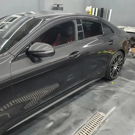 벤츠 CLS 400d 크롬 죽이기 광주랩핑/PPF고랩 / 광주 서구 치평동