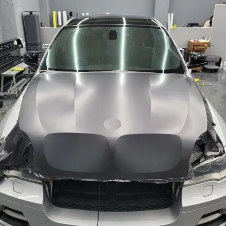 BMW X6 E71사틴 다크 그레이 전체 랩핑 / 광주 서구 치평동