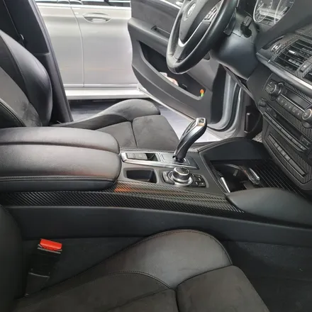 광주 랩핑 고랩 BMW X6 E71 실내 카본 랩핑 / 광주 서구 치평동