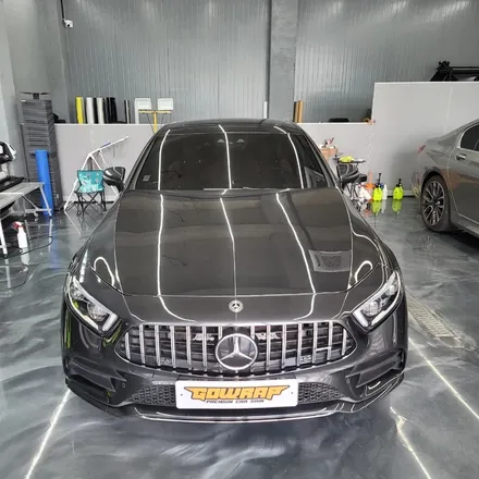 벤츠 CLS 400d 크롬 죽이기 광주랩핑/PPF고랩 / 광주 서구 치평동