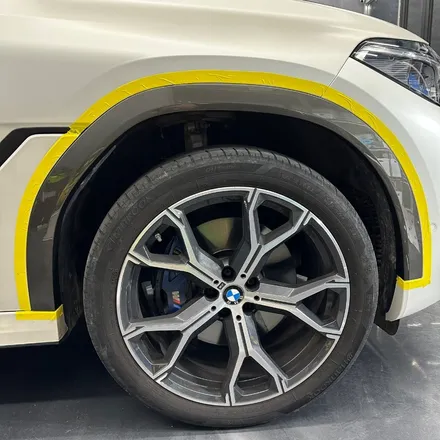 광주 서구 랩핑 BMW X6 사고처리 랩핑 보험처리 랩핑 시공 / 광주 서구 치평동