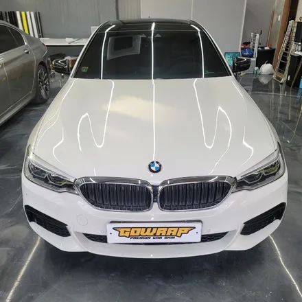 광주 랩핑 고랩 BMW 5시리즈 520d 전체 랩핑 제거 생활보호 PPF / 광주 서구 치평동
