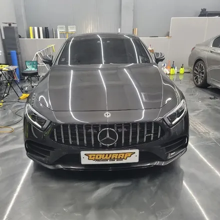 벤츠 CLS 400d 크롬 죽이기 광주랩핑/PPF고랩 / 광주 서구 치평동