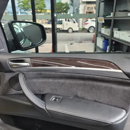 광주 랩핑 고랩 BMW X6 E71 실내 카본 랩핑 / 광주 서구 치평동