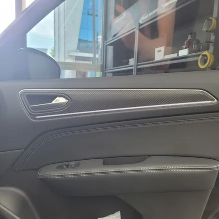 광주 상무지구 랩핑 PPF 전문점 고랩 XM3 실내 카본 랩핑 / 광주 서구 치평동
