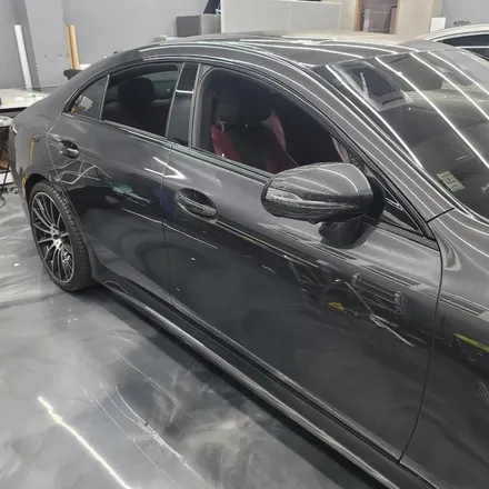벤츠 CLS 400d 크롬 죽이기 광주랩핑/PPF고랩 / 광주 서구 치평동