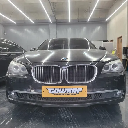 광주랩핑 고랩 BMW 7시리즈 크롬 죽이기 부분랩핑 / 광주 서구 치평동