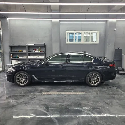 광주 랩핑 PPF 고랩 BMW 5시리즈 크롬 죽이기 / 광주 서구 치평동