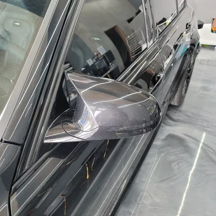 광주 랩핑 PPF BMW M3 사이드 미러 리얼카본 랩핑 PPF / 광주 서구 치평동