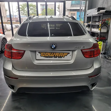 광주 랩핑 고랩 BMW X6 E71 실내 카본 랩핑 / 광주 서구 치평동
