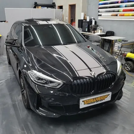 광주랩핑고랩 BMW 1시리즈 루프 바이퍼 라인랩핑 / 광주 서구 치평동