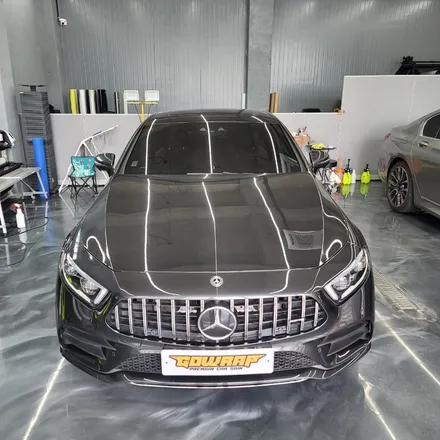 벤츠 CLS 400d 크롬 죽이기 광주랩핑/PPF고랩 / 광주 서구 치평동