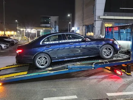 광주 벤츠 e클래스 고광택 블랙 전체 랩핑 시공 / 광주 서구 치평동