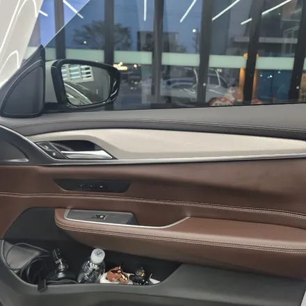 광주 랩핑 BMW 6GT 키드니그릴 랩핑 실내 티타늄 브러쉬 전체 랩핑 / 광주 서구 치평동