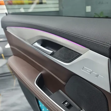 광주 랩핑 BMW 6GT 키드니그릴 랩핑 실내 티타늄 브러쉬 전체 랩핑 / 광주 서구 치평동