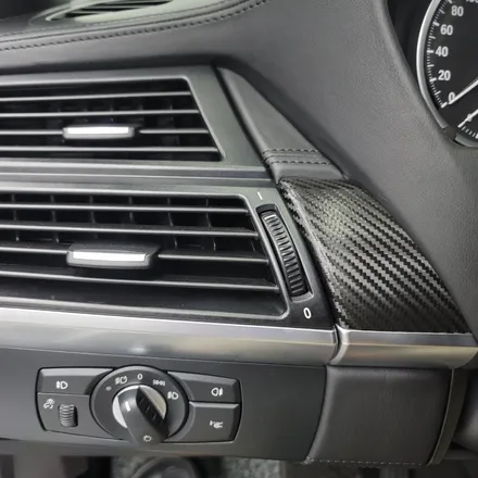 광주 랩핑 고랩 BMW X6 E71 실내 카본 랩핑 / 광주 서구 치평동