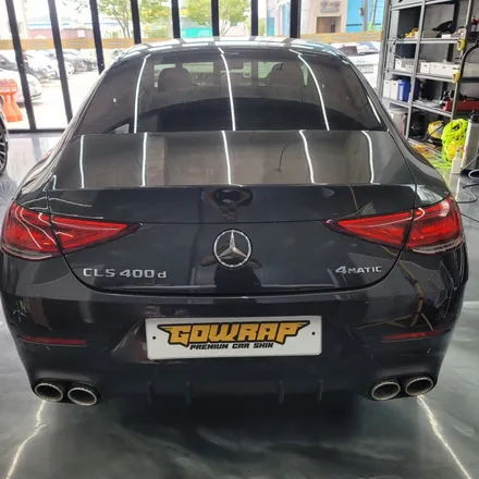 벤츠 CLS 400d 크롬 죽이기 광주랩핑/PPF고랩 / 광주 서구 치평동