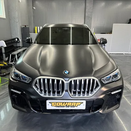 BMW X6 보험처리 랩핑 리어범퍼 재시공 / 광주 서구 치평동