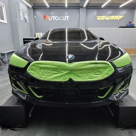 광주 BMW 8시리즈 사고처리 앞범퍼 PPF 시공 / 광주 서구 치평동