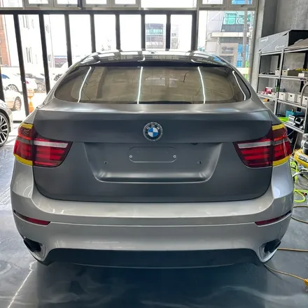 BMW X6 E71사틴 다크 그레이 전체 랩핑 / 광주 서구 치평동