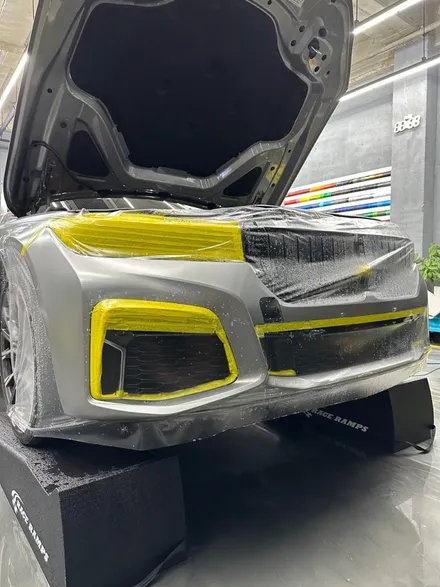 광주 자동차 PPF 랩핑 BMW 7시리즈 울트라핏PPF XP 레트로매트 무광 PPF 시공 / 광주 서구 치평동