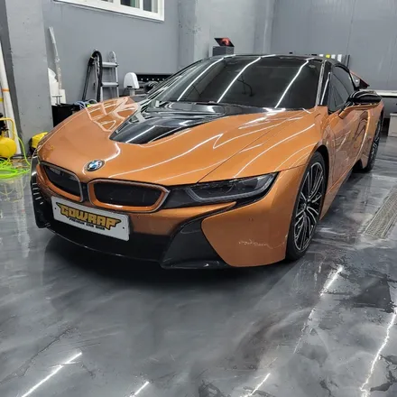 광주 고랩 랩핑 PPF 전문점 BMW i8 로드스터 전체랩핑 / 광주 서구 치평동
