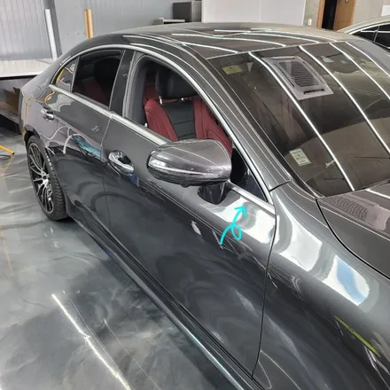 벤츠 CLS 400d 크롬 죽이기 광주랩핑/PPF고랩 / 광주 서구 치평동