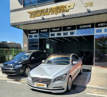광주 랩핑 현대 제네시스 DH 전체 랩핑 / 광주 서구 치평동
