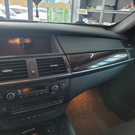 광주 랩핑 고랩 BMW X6 E71 실내 카본 랩핑 / 광주 서구 치평동