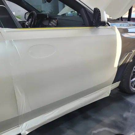 BMW X6 사고 보험처리 부분랩핑 광주랩핑 고랩 / 광주 서구 치평동