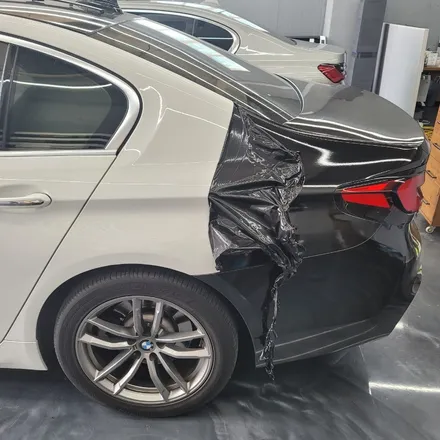 광주 랩핑 고랩 BMW 5시리즈 520d 전체 랩핑 제거 생활보호 PPF / 광주 서구 치평동
