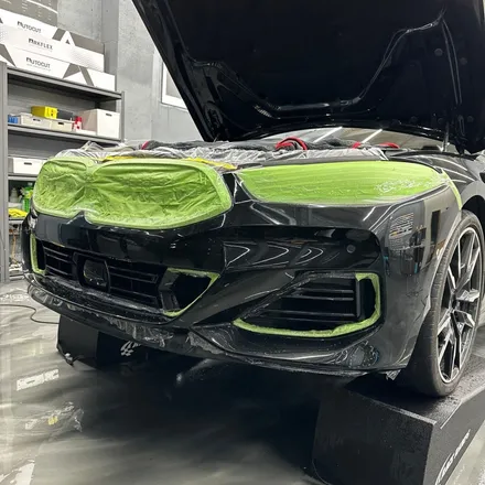 광주 BMW 8시리즈 사고처리 앞범퍼 PPF 시공 / 광주 서구 치평동