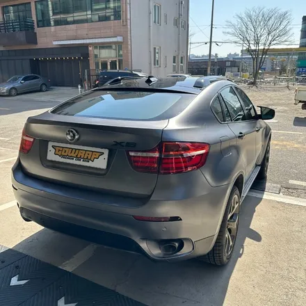 BMW X6 E71사틴 다크 그레이 전체 랩핑 / 광주 서구 치평동