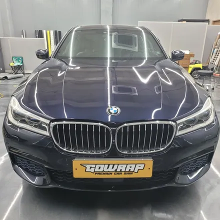 광주 랩핑 PPF 전문점 고랩 BMW 7시리즈 본넷 PPF시공 / 광주 서구 치평동