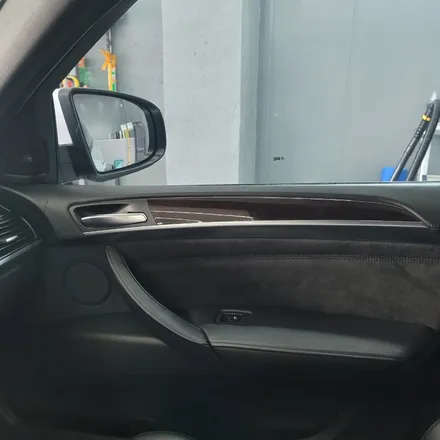 광주 랩핑 고랩 BMW X6 E71 실내 카본 랩핑 / 광주 서구 치평동