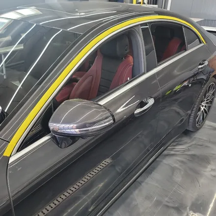 벤츠 CLS 400d 크롬 죽이기 광주랩핑/PPF고랩 / 광주 서구 치평동
