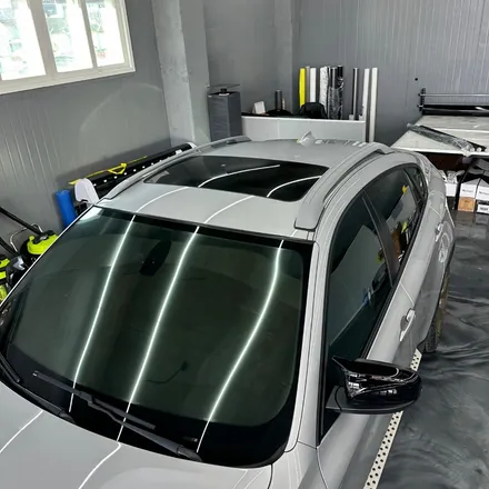 BMW X6 E71사틴 다크 그레이 전체 랩핑 / 광주 서구 치평동