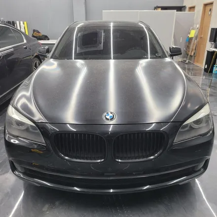 광주랩핑 고랩 BMW 7시리즈 크롬 죽이기 부분랩핑 / 광주 서구 치평동