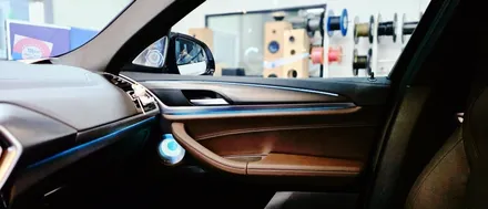부산 BMW X4 카오디오 스피커교체와 회오리 엠비언트 커버 시공으로 눈과 귀의 즐거움을 동시에! / 부산 강서구