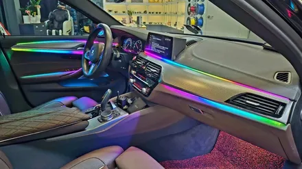 부산 BMW G30 5시리즈의 회오리트위터와 무빙 엠비언트 연동 인스톨 / 부산 강서구