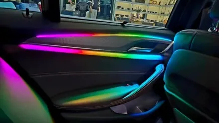 부산 BMW G30 5시리즈의 회오리트위터와 무빙 엠비언트 연동 인스톨 / 부산 강서구