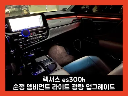 es300h 밝기가 매우 약한 순정 엠비언트 라이트 광량 업그레이드로 제대로 사용하자! / 용인시 처인구 포곡읍
