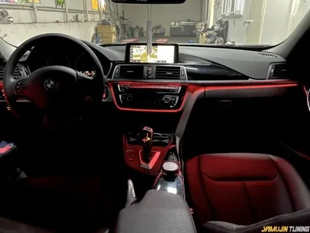 bmw 3시리즈 엠비언트 시공 후기 달라진 야간 실내 분위기 / 용인시 처인구 포곡읍