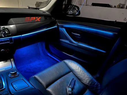 bmw f10 5시리즈 깔끔한 연출 실내 튜닝 비노출 히든 엠비언트 라이트 / 용인 처인구, 모현, 곤지암, 포곡, 양지