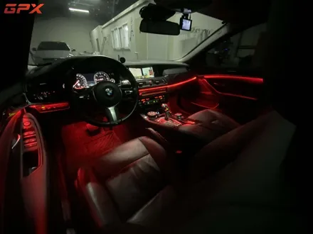 BMW 5시리즈(F10) - 순정 엠비언트 광량 업그레이드 or 비노출 아크릴 히든 엠비언트 라이트 / 용인 처인구, 모현, 곤지암, 포곡, 양지